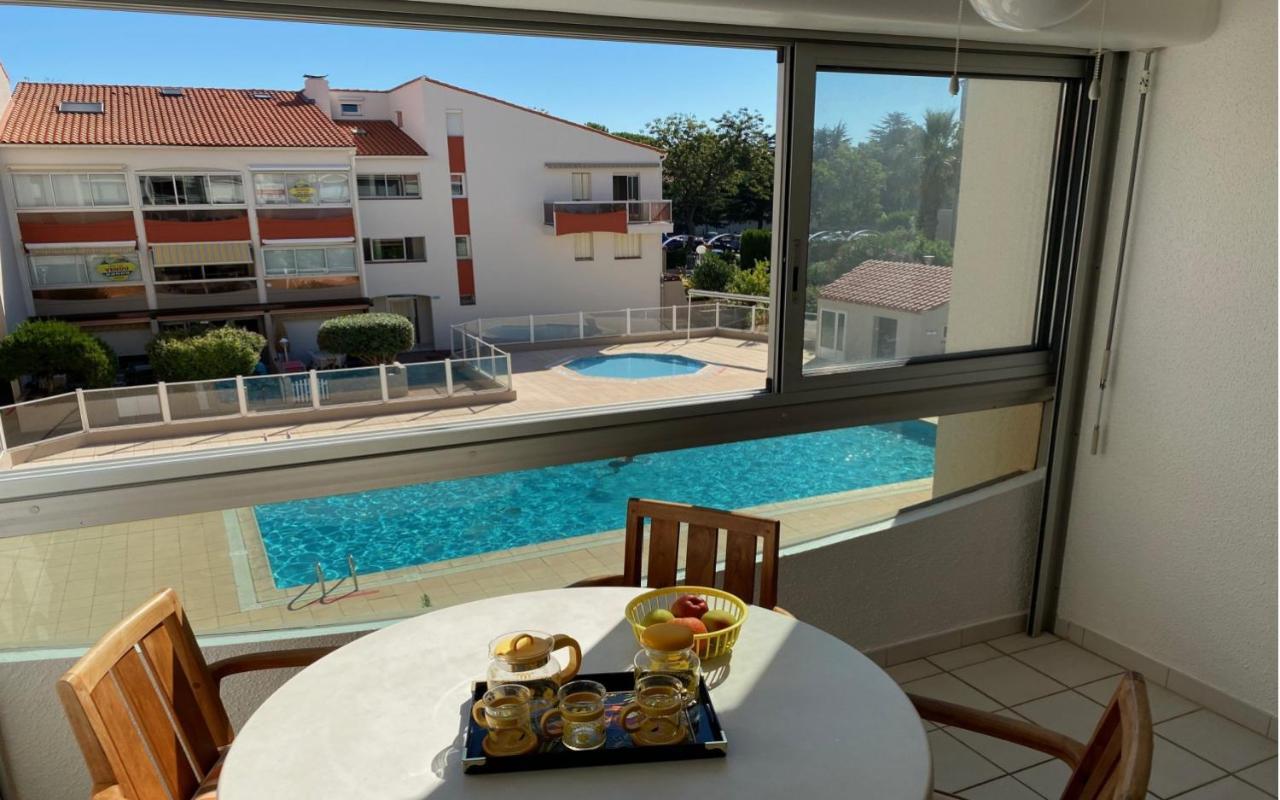 Argeles Plage Studio Piscine Park. Privatif Dans Res. Securisee Esterno foto